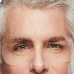 Model wearing SiO anti wrinkle silicone patches